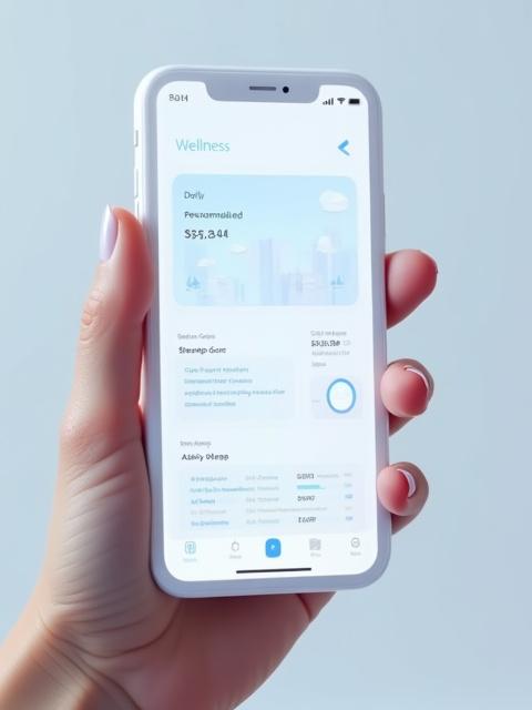 Lagoon Life mobile app interface on a smartphone